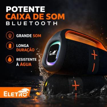 Imagem de Caixa de Som Bluetooth Eletro Boombox 50W Som Potente Festa - Rick Imp
