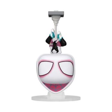 Imagem de Boneco Colecionável Spider-Gwen com Cabeça Oscilante Branco Funko Pop!