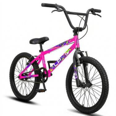 Imagem de Bicicleta Infantil Aro 20 Bmx CowBike Luan Pereira - Gott Bike, Rosa, 