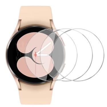 Imagem de 3 uni Proteção Vidro Temperado 9H Para Galaxy Watch4 40mm - Teck King,