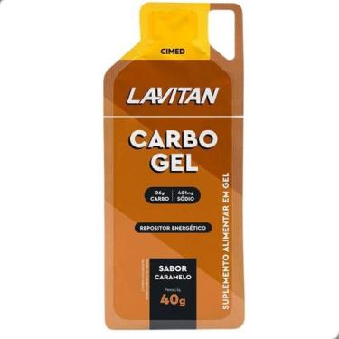 Imagem de Carbo Gel Energy 100mg Cafeina 40g Box 10 Saches Lavitan, Caramelo