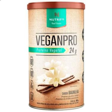 Imagem de Vegan Pro Proteina Vegetal Isolada 450g Nutrify, Baunilha