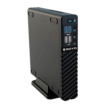 Imagem de Mini PC Soyo S-Mini - Intel i5 10210U, 8GB, SSD 240GB, Windows 11 Professional - S01LCI...
