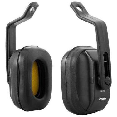 Imagem de Abafador de ruídos tipo concha para capacete 12 dB VONDER PLUS