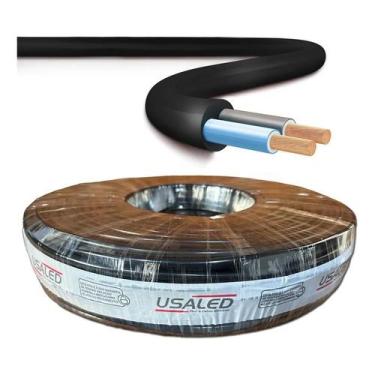 Imagem de Fio Cabo Pp 2x1,5mm Flexível 2 Vias Extensão Rolo 100 Metros - Congrat