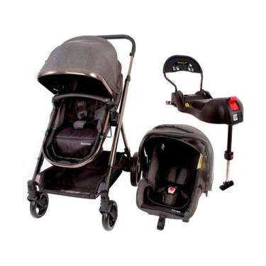 Imagem de Travel System Discover Trio Isofix Safety 1st - Grey Chrome, Cinza