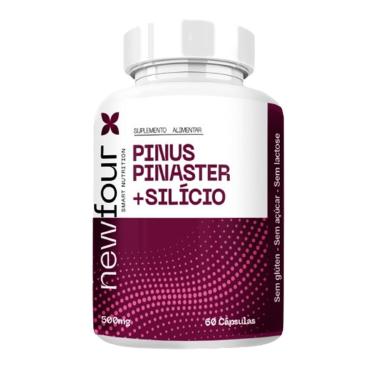Imagem de Pinus Pinaster + Silicio 500mg 60 caps NewFour-Unissex