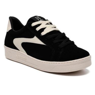 Imagem de Tênis Casual Feminino Via Marte 020-021-03, Preto, 38