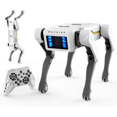 Imagem de Cachorro Robô Inteligente Smart Pet Dogbot Mascote Multifuncional Com 