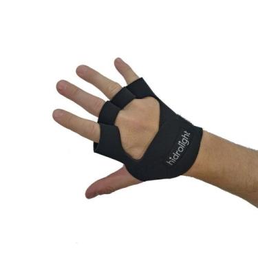 Imagem de Luva Musculação Hidrolight Sem Polegar H34, M, Preto