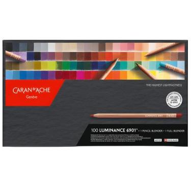 Imagem de Lápis de Cor Luminance 6901 com 100 Cores + 1 Lápis Blander + 1 Full B