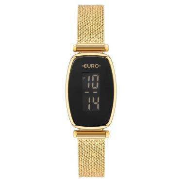 Imagem de Relógio Euro Feminino Fashion Fit Glam Dourado - EUJHS43AAB/4D