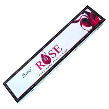 Imagem de Incenso Premium Balaji Rose 1 Caixa De 15 Varetas