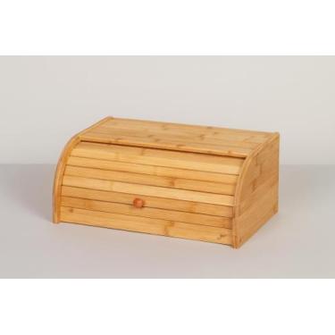 Imagem de Porta Pão de Bambu Organizadora Cozinha  Modelo Premium - ou