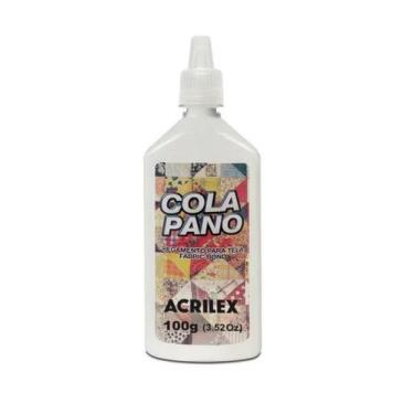 Imagem de Kit 3 Cola Pano para Tecido Bisnaga 100g - Acrilex 