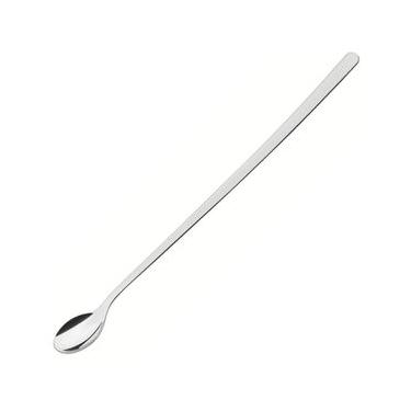 Imagem de Kit 12 Colheres Bailarina 30cm Inox Coquetel Tramontina Amazonas Drink Gin Suco Bar Barman