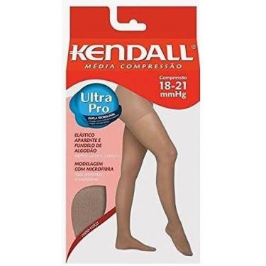 Imagem de Meia Calça Kendall Media Compressão sem Ponteira (18-21mmhg) - Cor:Mel
