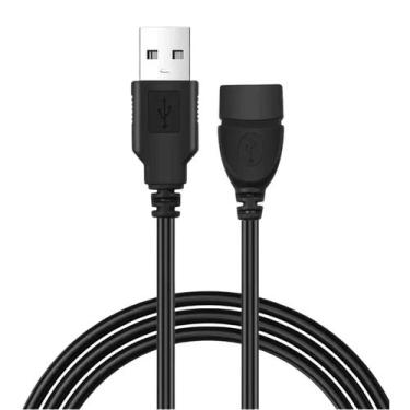 Imagem de Cabo Extensor USB 5 Metros Alta Qualidade Macho e femea - Minutobaby