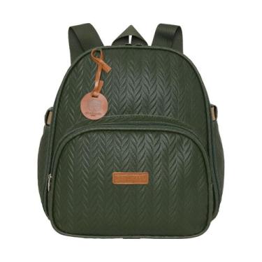 Imagem de Mochila Maternidade Pirulitando Térmica Refúgio Verde - Pirulitando Ba