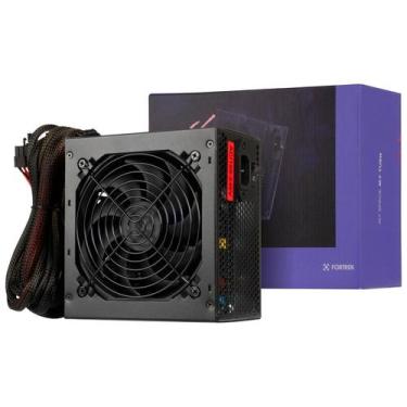Imagem de Fonte Gamer ATX Fortrek Black Hawk 500W Real, 80 Plus Bronze, PFC Ativ