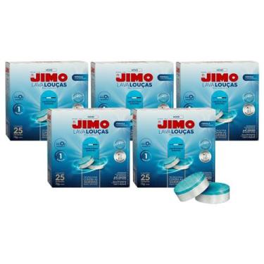 Imagem de Detergente Para Lava Louça Jimo Multicamadas 125 Pastilhas