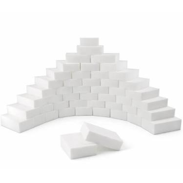 Imagem de Esponja de Limpeza Hbfarosm Pacote com 100 Unidades Espuma de Melamina