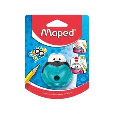 Imagem de Apontador com coletor Croc Croc Sapo 1 furo 017710 - Maped