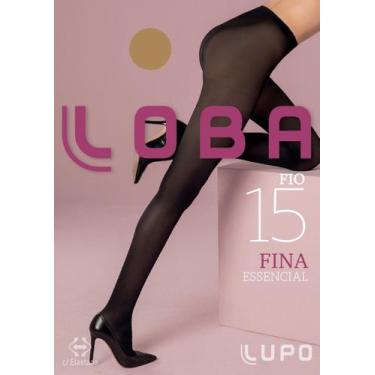 Imagem de Meia Calça Loba Fio 15 Pó de Arroz - LUPO, Po de arroz, G