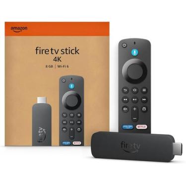 Imagem de Amazon Fire TV Stick 4K 2ª Geração 8GB, WiFi 6 Dolby Vision/Atmos, HDR