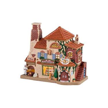 Imagem de Lemax Artigiano Bakery: Porcelana, Decoração de Natal: Padaria Artigiano, Montagem no Chão, Multicolorido