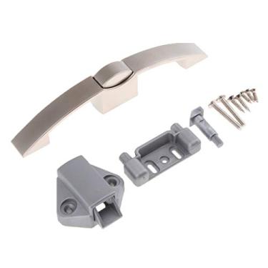 Imagem de Puxe o botão de bloqueio de bloqueio de trava Botão do botão da caravana do botão da caravana da trava para o armário da porta do armário do armário do armário da mobília YYDFPIIA