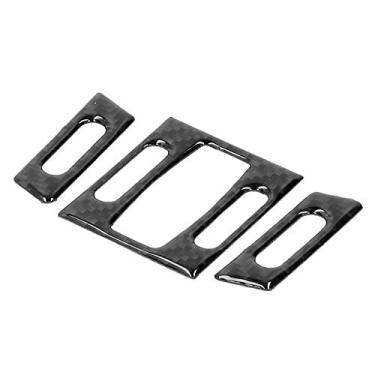 Imagem de Acabamento de ventilação do console central, substituição de tampas de saída de ar leves Colorfast para série 5 E60/E61 2004-2010 para adicionar toda uma sensação de beleza ao seu carro