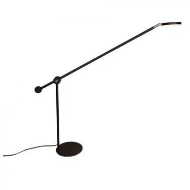 Imagem de Abajur Led Foco Regulável Irmãos Decoração Preto