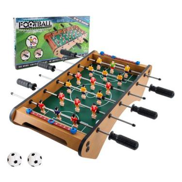 Jogo de Futebol de Botao com 1 Time Brinquedo Infantil - Mini - Mini Toys -  Botão para Futebol de Botão - Magazine Luiza