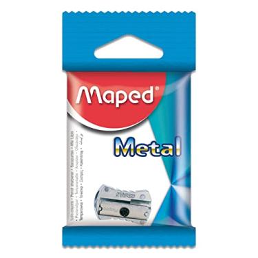 Imagem de Apontador 1 Furo, Maped, Metal, 6600, Prata