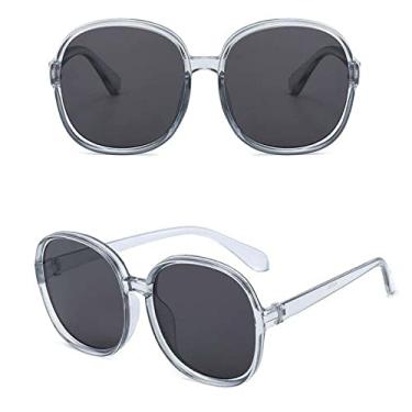 Imagem de Óculos de Sol Feminino Clássico Clássico Feminino Grandes Molduras Redondas Designer de Luxo Óculos Femininos Grandes Óculos, 3, China