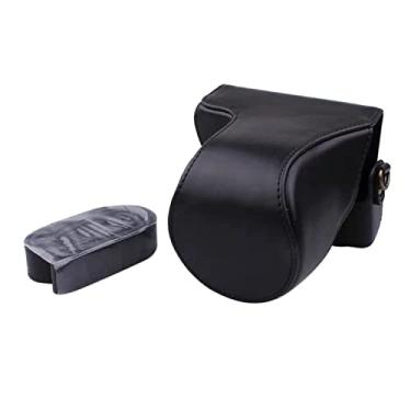 Imagem de Full Body Camera PU Leather Case Bag with Strap for Canon EOS M200