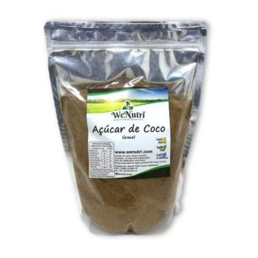 Imagem de Açúcar De Coco Natural 100% Puro Wenutri