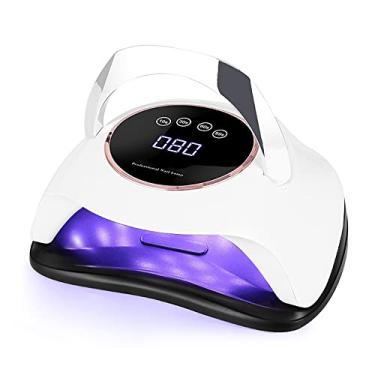 Imagem de Tingpai Lâmpada de unha máquina de fotote pia 180 W Secador de unhas portátil 60 Lâmpada de LED Grânulos Lâmpada de cozimento UV