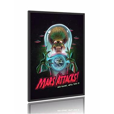 Imagem de Quadro Pôster Filme Marte Ataca M3 60x90