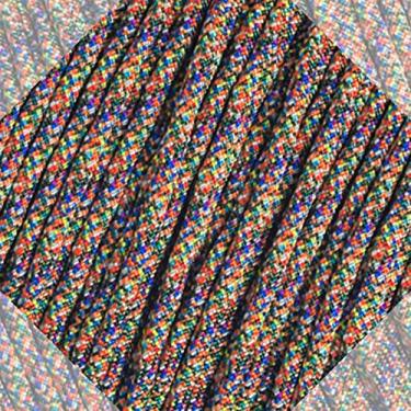 Imagem de Craft County Anilhas de pé de 3,5 m 25 m 50 m e 100 m e bobinas de 60 m 300 m 100 m - Feito de 100% nylon para artesanato e uso geral - Maior seleção de paracord.