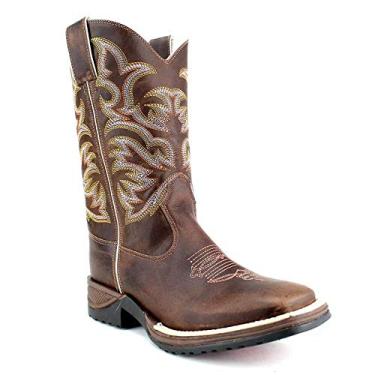 Imagem de Bota Mr West B-36 0121 BC/AM F. Tab. CM F. Tab. M.W 157 Tamanho:38;Cor:Marrom