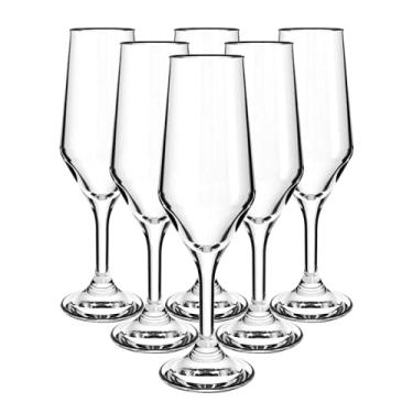 Imagem de Taça Bistrô Champagne Flute 185ml 6 Unidades Cor:Transparente