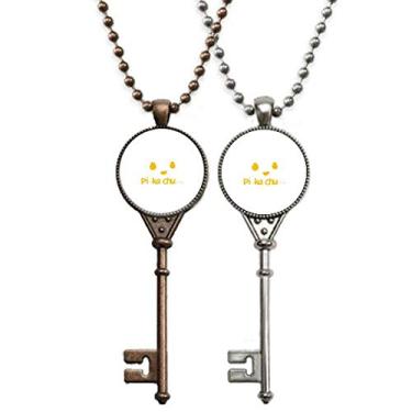 Imagem de OFFbb-USA Adesivos de elfos Peper Art Deco Presente Fashion Chaveiro Colar Pingente Joias Decoração Casal