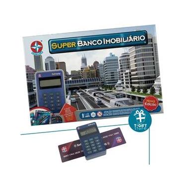 Imagem de Jogo Super Banco Imobiliário Estrela C/ Maquininha
