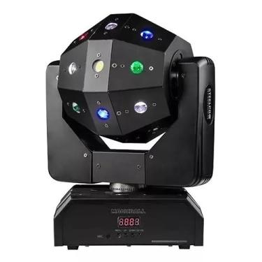 Imagem de Moving Magic Ball Laser Rgbw Efeitos Giratórios Dmx Strobo