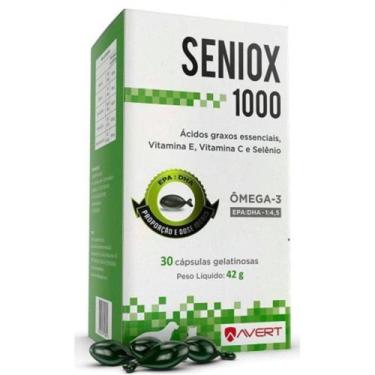 Imagem de Seniox 1000 Ácidos Graxos Essenciais, Vitamina E, Vitamina C E Selênio