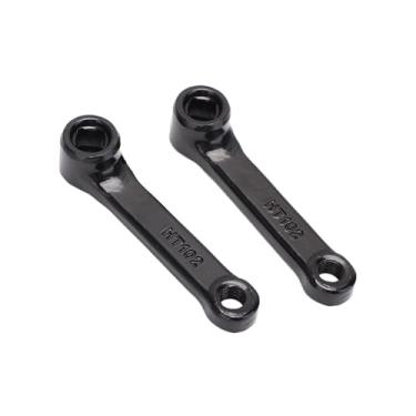 Imagem de YIJU Bicicleta pedaleira multifuncional m10 m16 parafusos de corrimão eixo do volante de alumínio manivela braço para exercício acessórios da bicicleta, 102 Braço de Manivela