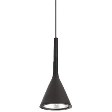 Imagem de Luminária pendente moderna, abajur suspenso de resina, luminária pendente para café, loft, corredor, clube, bar, cozinha, corredor, teto (branco) (preto) Atmosphere