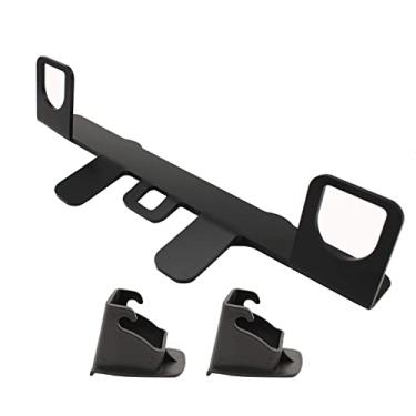 Imagem de 1 conjunto de suporte de interface de assento de segurança infantil universal kit de montagem de âncora de retenção de assento infantil ISOFIX trava de conector de correia